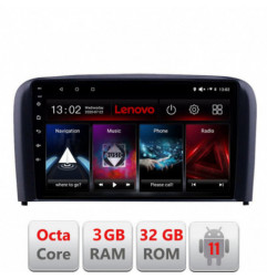 Navigatie dedicata Volvo S80 2004-2006 D-S80 Lenovo Octa Core cu Android Radio Bluetooth Internet GPS WIFI DSP 3+32 GB 4G KIT-S