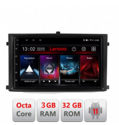Navigatie dedicata Rexton 2019- D-REXTON Lenovo Octa Core cu Android Radio Bluetooth Internet GPS WIFI DSP 3+32 GB 4G KIT-REXTO
