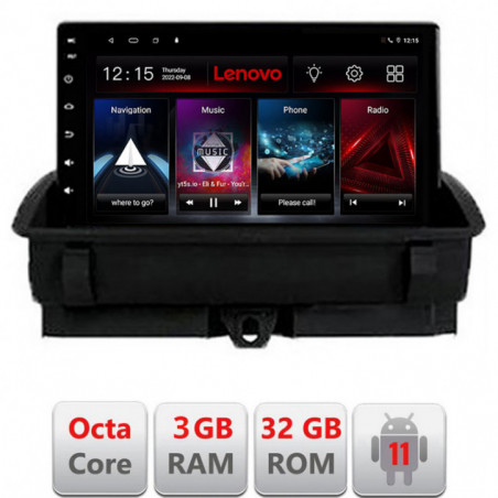 Navigatie dedicata Audi Q3 2011-2018  Lenovo Android radio bluetooth internet DSP 8Core 3+32GB LTE carplay android auto