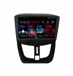 Navigatie dedicata Peugeot 207 D-PE01 Lenovo Octa Core cu Android Radio Bluetooth Internet GPS WIFI DSP 3+32 GB 4G KIT-PE01+EDT