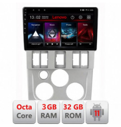 Navigatie dedicata Dacia Logan 1 2003-2010 D-logan Lenovo Octa Core cu Android Radio Bluetooth Internet GPS WIFI DSP 3+32 GB 4G