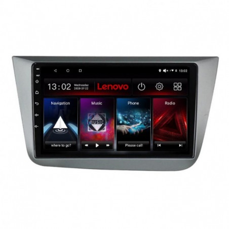 Navigatie dedicata Seat Leon 2005-2012 D-leon05 Lenovo Octa Core cu Android Radio Bluetooth Internet GPS WIFI DSP 3+32 GB 4G ki