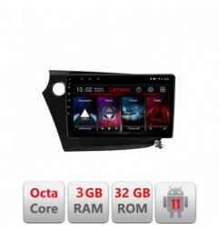 Navigatie dedicata Honda Insight 2009-2014 D-insight Lenovo Octa Core cu Android Radio Bluetooth Internet GPS WIFI DSP 3+32 GB