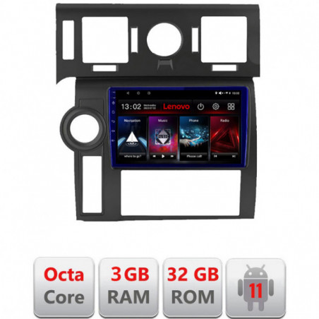 Navigatie dedicata Hummer H2 2002-2008 Lenovo Octa Core cu Android Radio Bluetooth Internet GPS WIFI DSP 3+32 GB 4G kit-hummer2