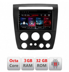 Navigatie dedicata Hummer H3 Lenovo Octa Core cu Android Radio Bluetooth Internet GPS WIFI DSP 3+32 GB 4G KIT-H3+EDT-E509-LITE