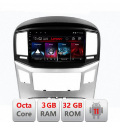 Navigatie dedicata Hyundai H1 Starex 2016- D-H1 Lenovo Octa Core cu Android Radio Bluetooth Internet GPS WIFI DSP 3+32 GB 4G KI