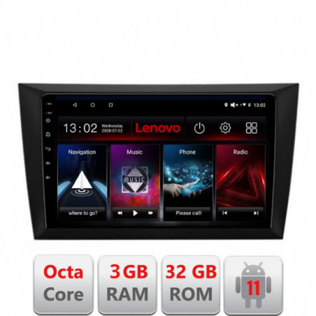 Navigatie dedicata VW Golf6 2009-2013 D-GOLF6 Lenovo Octa Core cu Android Radio Bluetooth Internet GPS WIFI DSP 3+32 GB 4G KIT-
