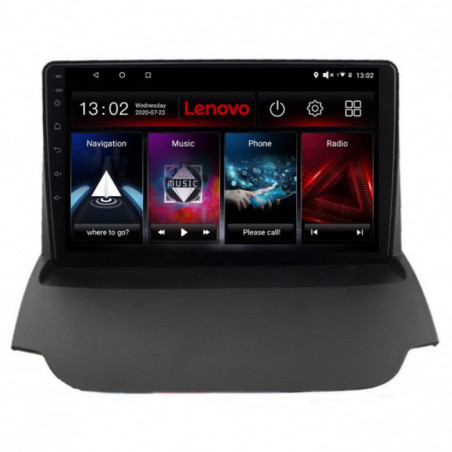 Navigatie dedicata Ford Ecosport 2017- D-ECOSPORT Lenovo Octa Core cu Android Radio Bluetooth Internet GPS WIFI DSP 3+32 GB 4G