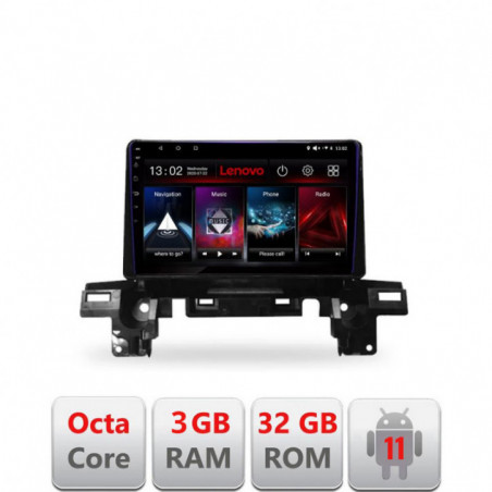 Navigatie dedicata Mazda CX5 2018-2020 D-cx5  Lenovo Octa Core cu Android Radio Bluetooth Internet GPS WIFI DSP 3+32 GB 4G kit-
