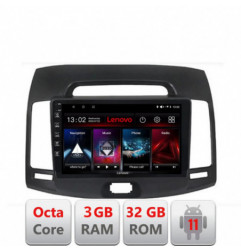 Navigatie dedicata Hyundai Elantra 2009  D-2009 Lenovo Octa Core cu Android Radio Bluetooth Internet GPS WIFI DSP 3+32 GB 4G KI