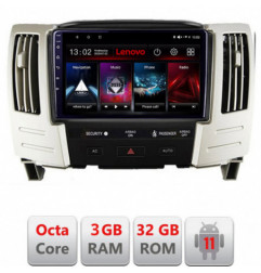 Navigatie dedicata Lexus RX300 2003-2008  Android radio gps internet Lenovo Octa Core 3+32 Kit-RX300+EDT-E509-lite