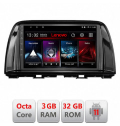 Navigatie dedicata Mazda CX5 2015-2017  Lenovo Octa Core cu Android Radio Bluetooth Internet GPS WIFI DSP 3+32 GB 4G kit-cx5-16+EDT-E509-LITE