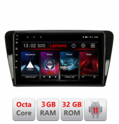 Navigatie dedicata Skoda Rapid Seat Toledo 2013+ Android radio gps internet Lenovo Octa Core 3+32 Kit-rapid+EDT-E509-lite