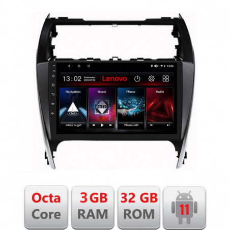 Navigatie dedicata Toyota Camry 2012-2018  Android radio gps internet Lenovo Octa Core 3+32 Kit-camry12+EDT-E510-lite