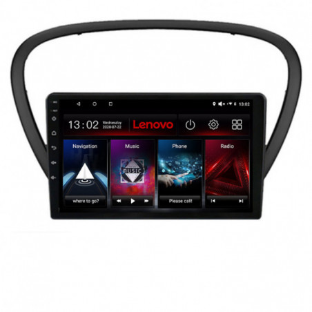 Navigatie dedicata Peugeot 607 Android radio gps internet Lenovo Octa Core 3+32 Kit-607+EDT-E509-lite