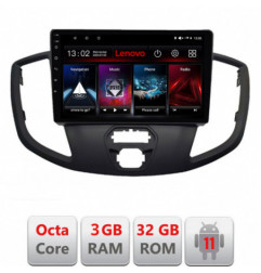 Navigatie dedicata Ford Transit V363 2015-2021 Android radio gps internet Lenovo Octa Core 3+32 Kit-custom+EDT-E509-lite