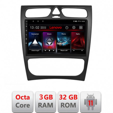 Navigatie dedicata Mercedes CLK facelift Android radio gps internet Lenovo Octa Core 3+32 Kit-facelift+EDT-E509-lite