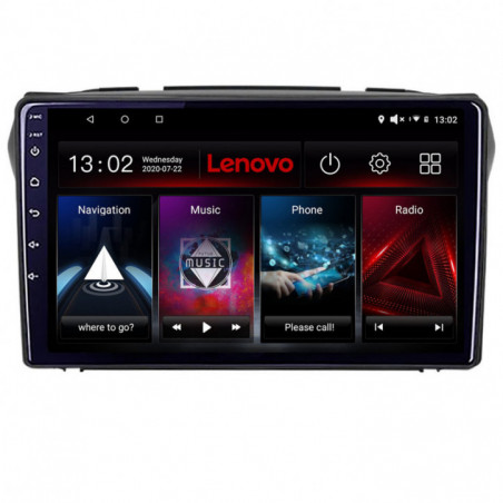 Navigatie dedicata Lenovo Suzuki Alto 2009-2016  Android radio gps internet Octa Core 3+32 KIT-alto+EDT-E509