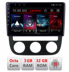 Navigatie dedicata Lenovo VW Golf 5 2004-2010 clima automatica  Android radio gps internet Octa Core 3+32 KIT-golf5-automatic+EDT-E509