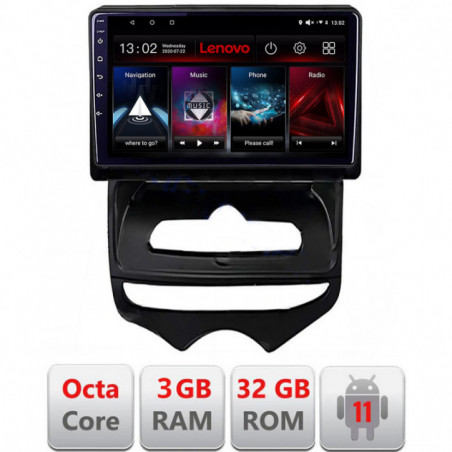Navigatie dedicata Lenovo Hyundai IX20 2010-2019  Android radio gps internet Octa Core 3+32 kit-ix20-manual+EDT-E509
