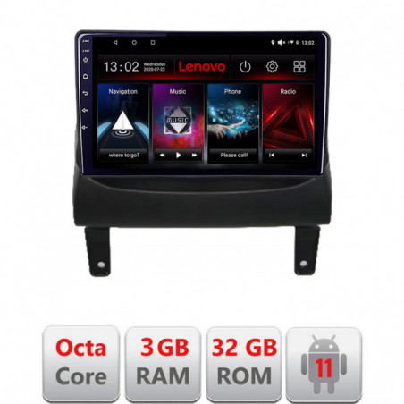 Navigatie dedicata Lenovo Opel Meriva 2010-2017  Android radio gps internet Octa Core 3+32 KIT-meriva+EDT-E509