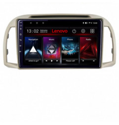 Navigatie dedicata Lenovo Nissan Micra 2002-2010  Android radio gps internet Octa Core 3+32 KIT-micra2003+EDT-E509