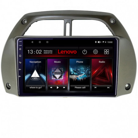 Navigatie dedicata Lenovo Toyota Rav 4 2000-2004  Android radio gps internet Octa Core 3+32 kit-rav4-old+EDT-E509