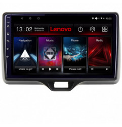 Navigatie dedicata Lenovo Toyota Yaris 2020-  Android radio gps internet Octa Core 3+32 kit-yaris2020+EDT-E510