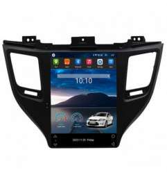 Navigatie dedicata tip Tesla Hyundai Tucson 2015-2020 radio gps internet 8Core 4G carplay android auto 4+32 kit-tesla-546+EDT-E