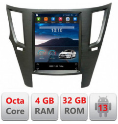 Navigatie dedicata tip Tesla Subaru Legacy si Outback 2010-2014 radio gps internet 8Core 4G carplay android auto 4+32 kit-tesla