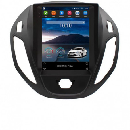 Navigatie dedicata Edonav tip Tesla Ford Transit Connect si Tourneo Connect,Qled 9.7",Octacore,4Gb RAM,32Gb Hdd,4G,DSP,Carplay,Bluetooth