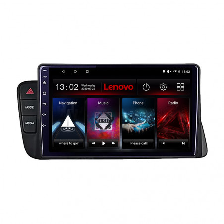 Navigatie dedicata Audi A4 2008-2016 NON-MMI D-A4 Lenovo Octa Core cu Android Radio Bluetooth Internet GPS WIFI DSP 3+32 GB 4G
