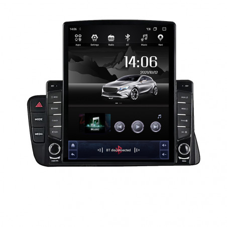 Navigatie dedicata Audi A4 2008-2016 NON-MMI H-A4 ecran tip TESLA 9.7" cu Android Radio Bluetooth Internet GPS WIFI 4+32GB DSP
