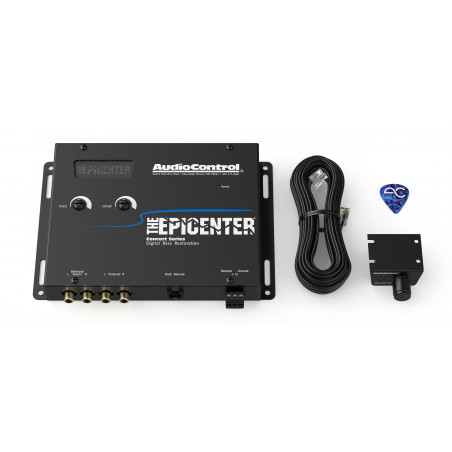 The EPICENTER Black - Procesor digital restaurare bass & Line Output Convertor 12 V AudioControl