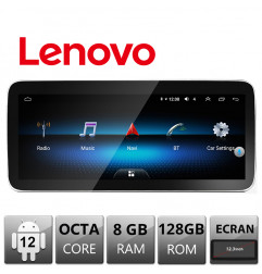 Lenovo Brillante Navigatie dedicata Mercedes GLK X204 2012-2014 NTG4.5 ecran de 12.3" 4G 8+128 1920x720 IPS 360 Android GPS