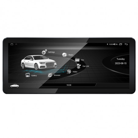 Lenovo Brillante Navigatie dedicata Audi Q5 MMI3G 2009-2014 ecran de 12.3" 4G 8+128 1920x720 IPS 360 Android GPS