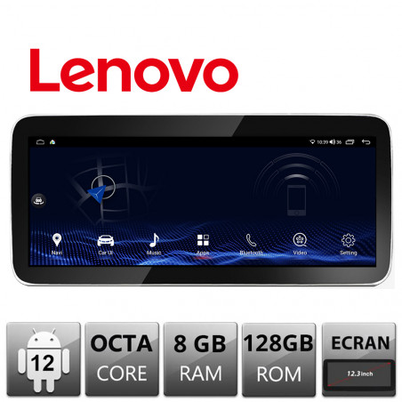 Lenovo Brillante Lexus ES 2013-2017 ecran de 12.3" 4G 8+128 1920x720 IPS 360 Android GPS