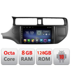 Navigatie dedicata KIA RIO 2012- F-204 Octa Core cu Android Radio Bluetooth Internet GPS WIFI DSP 8+128GB 4G