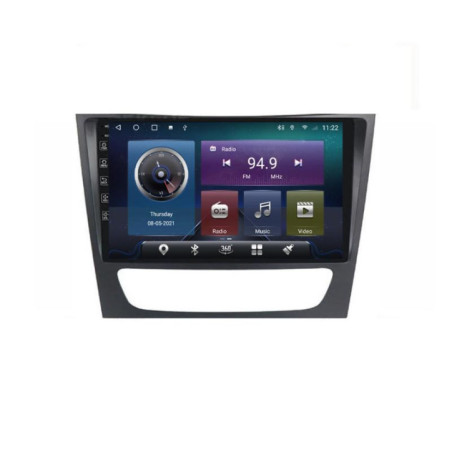 Navigatie dedicata Mercedes W211 W219 C-090 Octa Core cu Android Radio Bluetooth Internet GPS WIFI 4+32GB