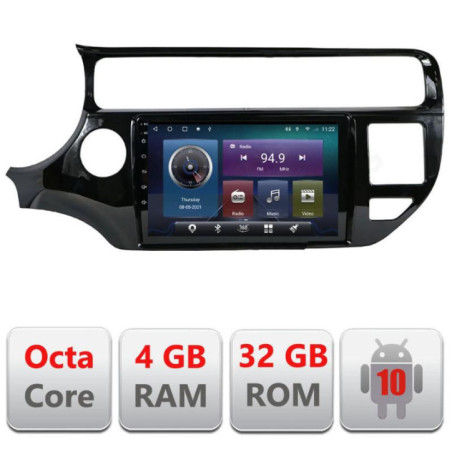 Navigatie dedicata Kia Rio C-504 Octa Core cu Android Radio Bluetooth Internet GPS WIFI 4+32GB