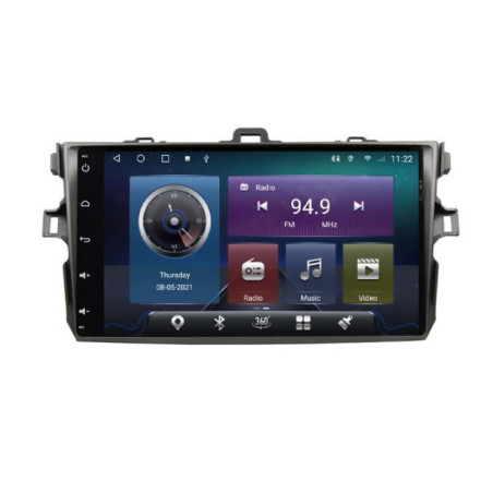 Navigatie dedicata cu Toyota Corolla C-063 Octa Core cu Android Radio Bluetooth Internet GPS WIFI 4+32GB