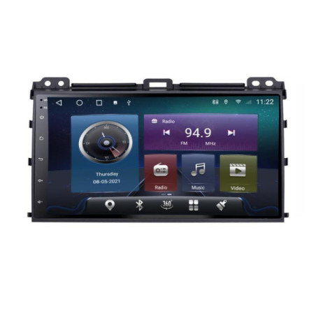 Navigatie dedicata Toyota Prado 2007- C-456 Octa Core cu Android Radio Bluetooth Internet GPS WIFI 4+32GB