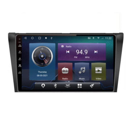 Navigatie dedicata Mazda 3 2009-2014 C-034 Octa Core cu Android Radio Bluetooth Internet GPS WIFI 4+32GB