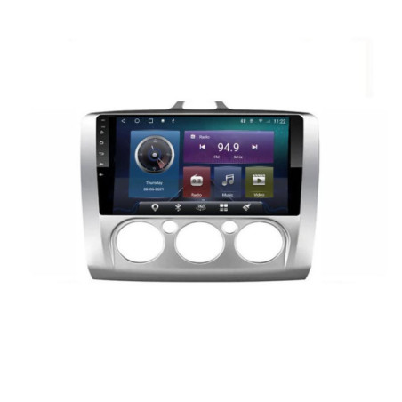Navigatie dedicata Ford Focus clima manuala C-140-manual Octa Core cu Android Radio Bluetooth Internet GPS WIFI 4+32GB