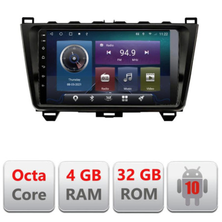 Navigatie dedicata Mazda 6 C-012 Octa Core cu Android Radio Bluetooth Internet GPS WIFI 4+32GB