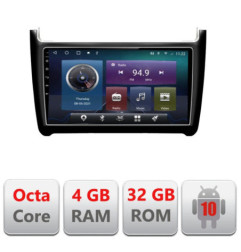 Navigatie dedicata VW Polo 2014- C-655 Octa Core cu Android Radio Bluetooth Internet GPS WIFI 4+32GB