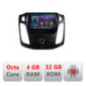 Navigatie dedicata Ford Focus C-150 Octa Core cu Android Radio Bluetooth Internet GPS WIFI 4+32GB