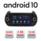 Navigatie dedicata Fiat Fiorino 2008- EDT-G767 cu Android ecran tactil capacitiv Bluetooth Internet GPS