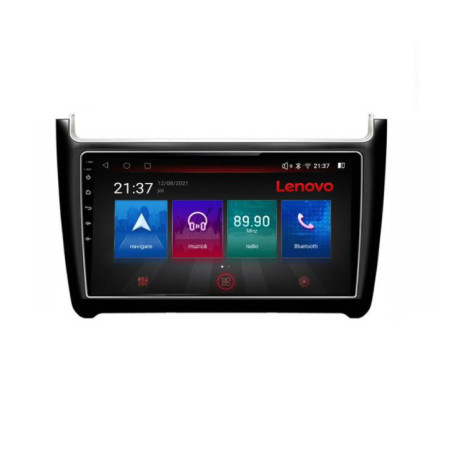 Navigatie dedicata VW Polo 2014-2017 E-655 Octa Core cu Android Radio Bluetooth Internet GPS WIFI DSP 4+64GB 4G