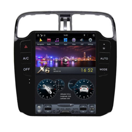 Navigatie dedicata VW Polo EDT-T655 cu Android GPS Bluetooth Radio Internet procesor Six Core si ecran tip Tesla
